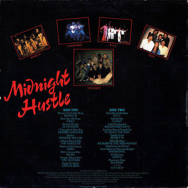 Various : Midnight Hustle (LP, Comp)