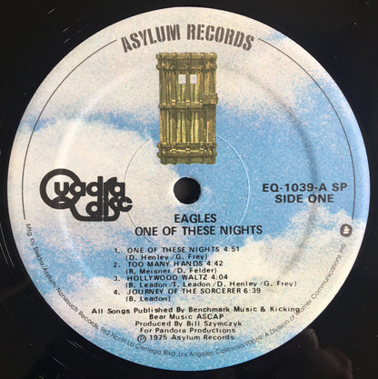 Eagles : One Of These Nights (LP, Album, Quad)