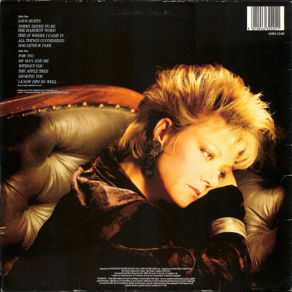 Elaine Paige : Love Hurts (LP, Album, RE)