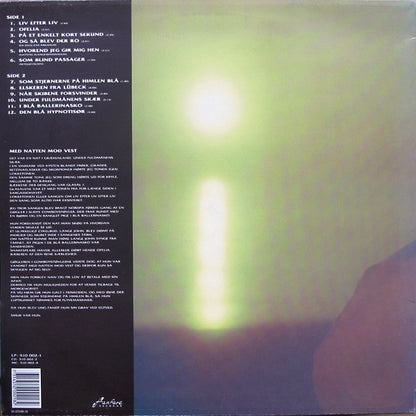 Lars Lilholt : Med Natten Mod Vest (LP, Album)