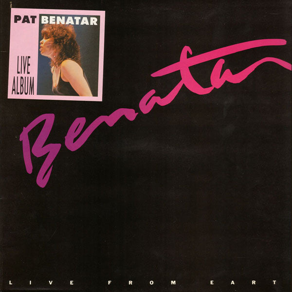Pat Benatar : Live From Earth (LP, Album)
