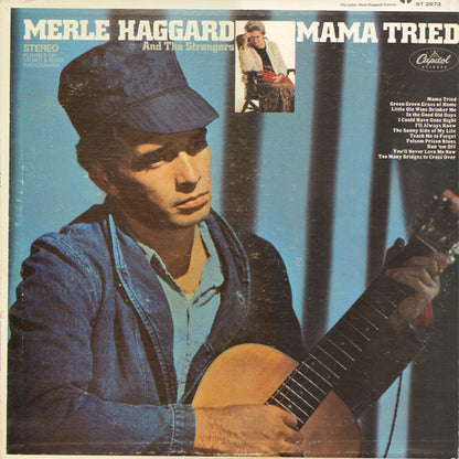 Merle Haggard And The Strangers (5) : Mama Tried (LP, Album, Los)