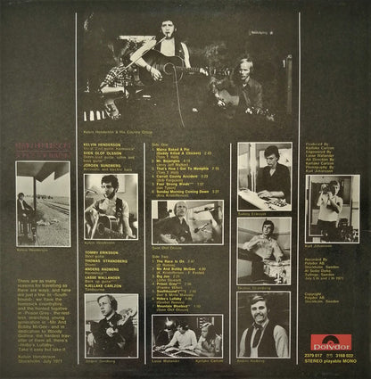 Kelvin Henderson : Songs For Travellin' (LP, Album)