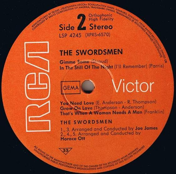 The Swordsmen : The Swordsmen (LP, Album)