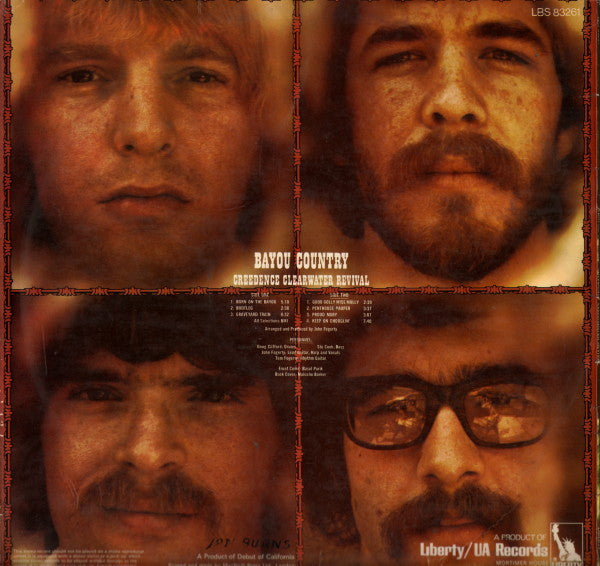 Creedence Clearwater Revival : Bayou Country (LP, Album)