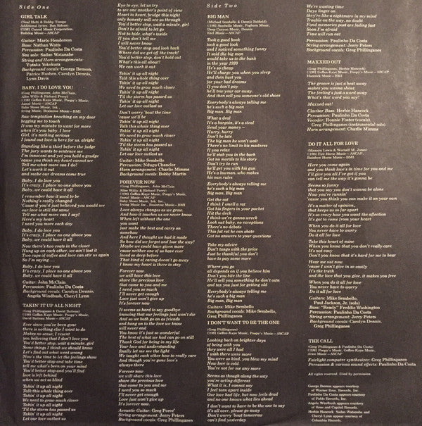 Greg Phillinganes : Significant Gains (LP, Album, Spe)