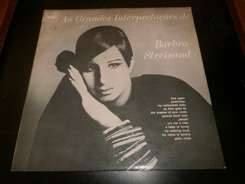 Barbra Streisand : As Grandes Interpretações De Barbra Streisand (LP, Comp, RE)