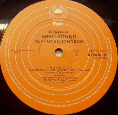 Alphonso Johnson : Spellbound (LP, Album)