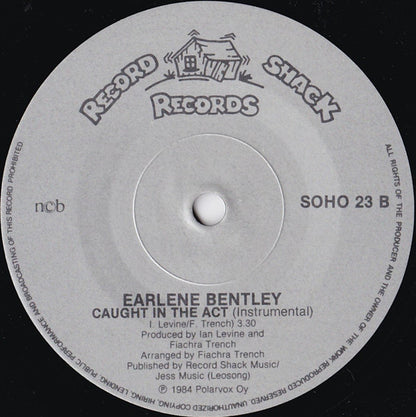 Earlene Bentley : Caught In The Act (7", Single)