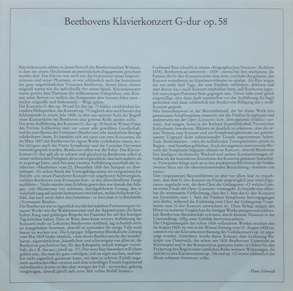 Maurizio Pollini · Karl Böhm, Ludwig van Beethoven, Wiener Philharmoniker = Wiener Philharmoniker : Klavierkonzert = Piano Concerto No.4 (LP)