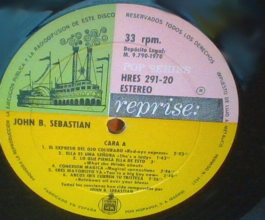 John Sebastian : John B. Sebastian (LP, Album)
