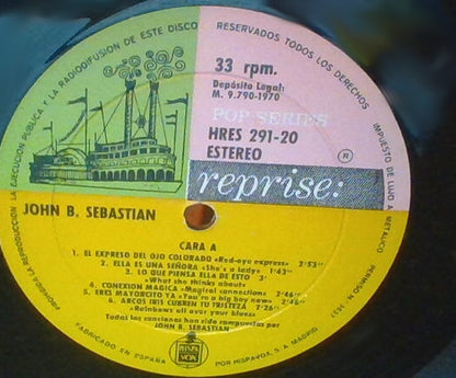 John Sebastian : John B. Sebastian (LP, Album)