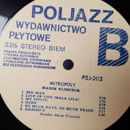 Marek Klimczuk : Metropoly (LP, Album)