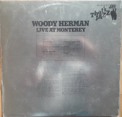 Woody Herman : Live At Monterey (LP, Album, RE, Gat)