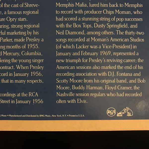 Elvis Presley : Elvis In Nashville 1956 - 1971 (LP, Comp)