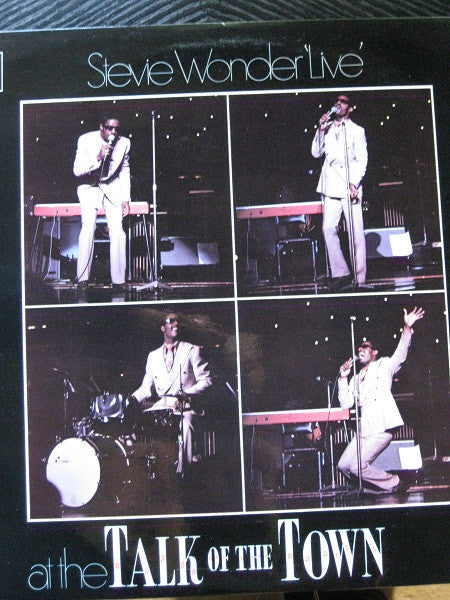 Stevie Wonder : 'Live' At The Talk Of The Town (LP, Album)