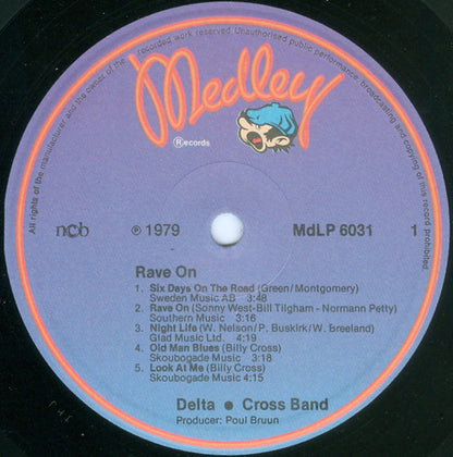 Delta-Cross Band : Rave On (LP, Album)