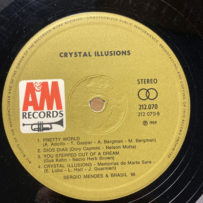 Sérgio Mendes & Brasil '66 : Crystal Illusions (LP, Album)