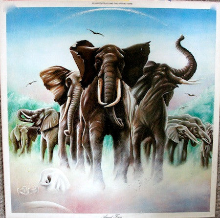 Elvis Costello & The Attractions : Armed Forces (LP, Album, Gat)