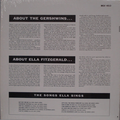 Ella Fitzgerald : Ella Fitzgerald Sings The Gershwin Song Book Vol. 1 (LP, Album, Mono, Hol)