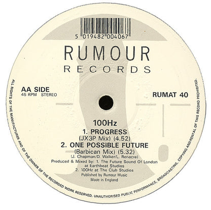 100 Hz : Progress (12")