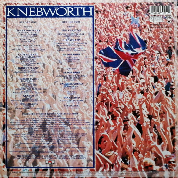 Various : Knebworth The Album (2xLP, Album)