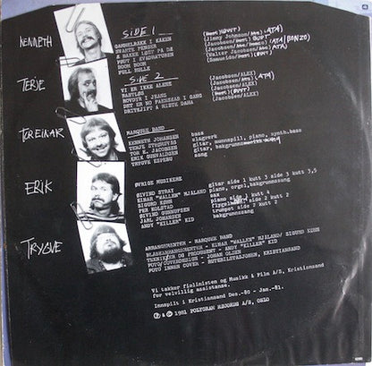 Marquee Band : Verken Fioliner Eller Englekor (LP, Album)