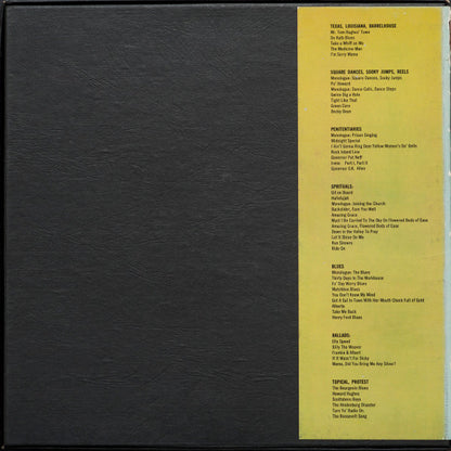 Leadbelly : The Library Of Congress Recordings (3xLP, Comp, Mono, RP + Box)