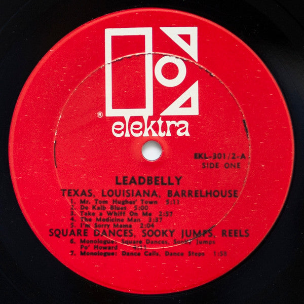 Leadbelly : The Library Of Congress Recordings (3xLP, Comp, Mono, RP + Box)