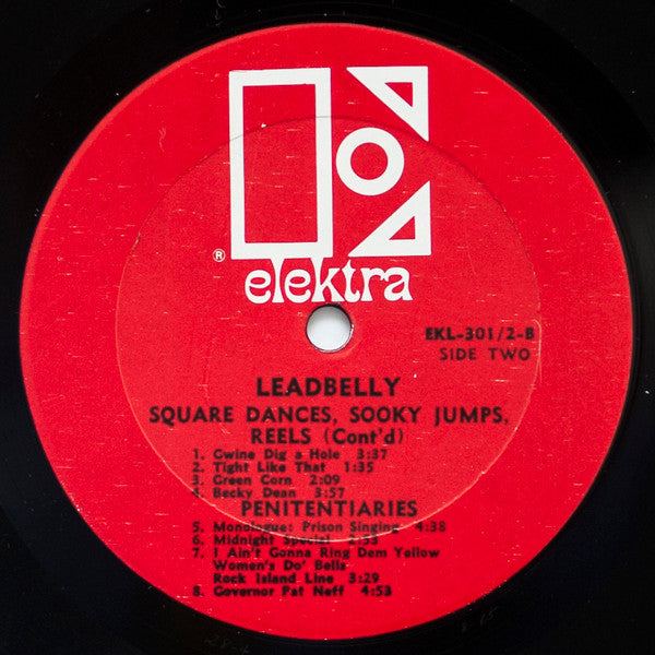 Leadbelly : The Library Of Congress Recordings (3xLP, Comp, Mono, RP + Box)