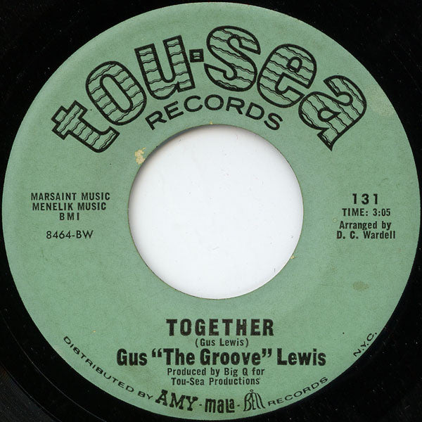 Gus 'The Groove' Lewis : Together / Let The Groove Move You (7", Single)