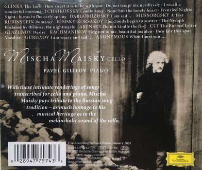 Mischa Maisky, Pavel Gililov : Vocalise · Russian Romances (CD, Album)