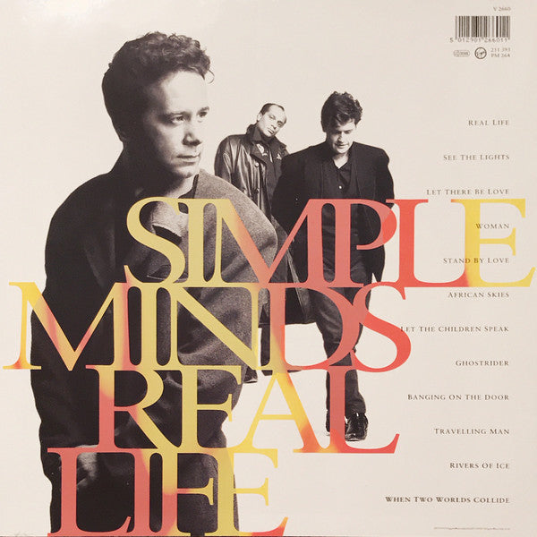 Simple Minds : Real Life (LP, Album)