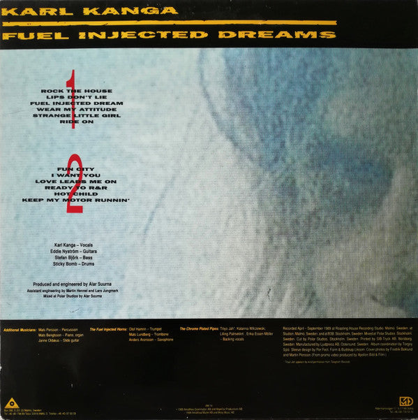 Karl Kanga : Fuel Injected Dreams (LP, Album)