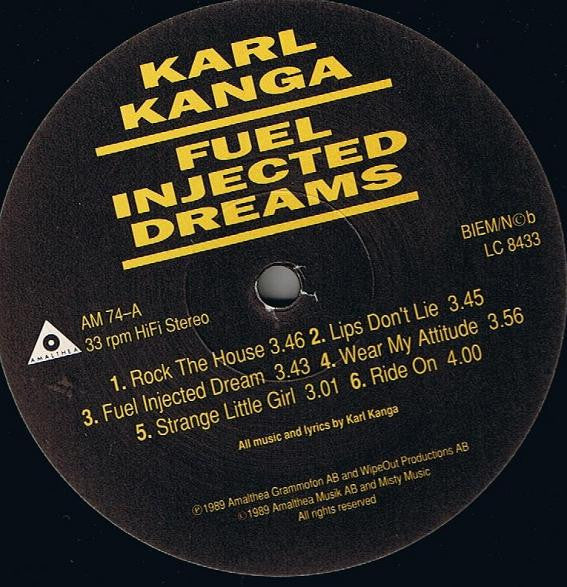 Karl Kanga : Fuel Injected Dreams (LP, Album)