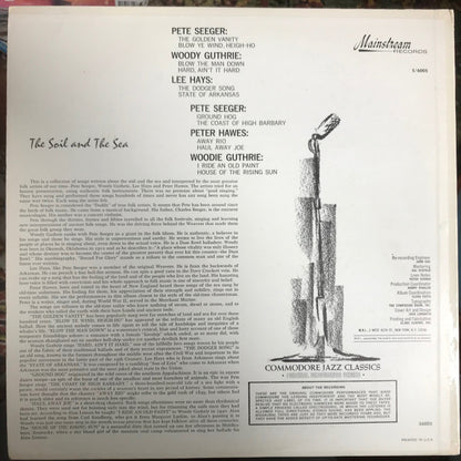 Pete Seeger, Woody Guthrie, Lee Hays, Peter Hawes : The Soil And The Sea (LP, Comp)