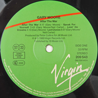 Gary Moore : After The War (LP, Album)