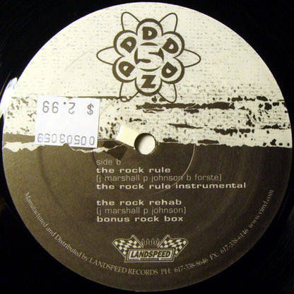 Five Deez : Blue Light Special / The Rock Rule (12", RP)