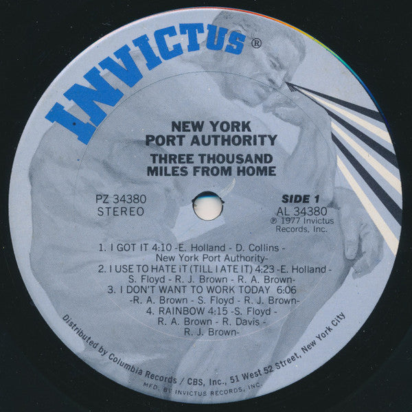 New York Port Authority : Three Thousand Miles From Home (LP, Album)