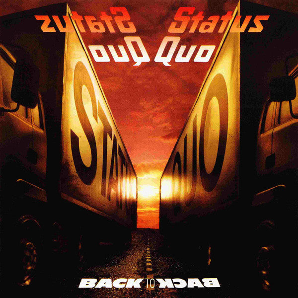 Status Quo : Back To Back (LP, Album, Red)