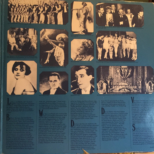 Various : Berliner Revuen 1927-1932 (2xLP, Comp)