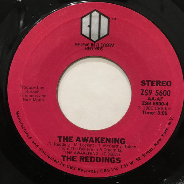 The Reddings : Remote Control (7", Single, Styrene)