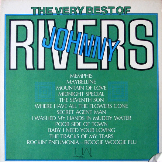 Johnny Rivers : The Very Best Of Johnny Rivers (LP, Comp)