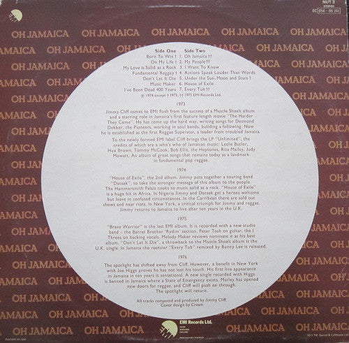 Jimmy Cliff : Oh Jamaica (LP, Comp)