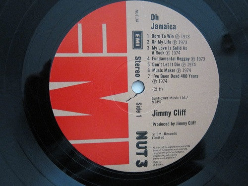 Jimmy Cliff : Oh Jamaica (LP, Comp)