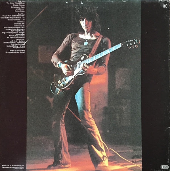 Jeff Beck : Blow By Blow (LP, Album, RE, Ora)