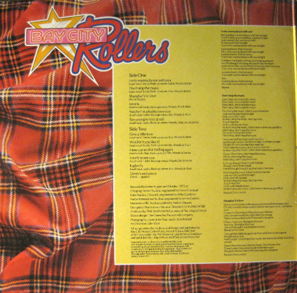 Bay City Rollers : Wouldn't You Like It? (LP, Album, Gat)