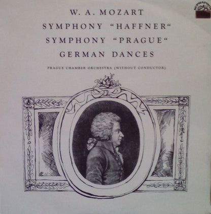 Wolfgang Amadeus Mozart, Prague Chamber Orchestra : Symphony No. 38 In D Major “Prague“, K. 504 / Symphony No. 35 In D Major “Haffner“, K. 385 / German Dances, K. 510 (LP)