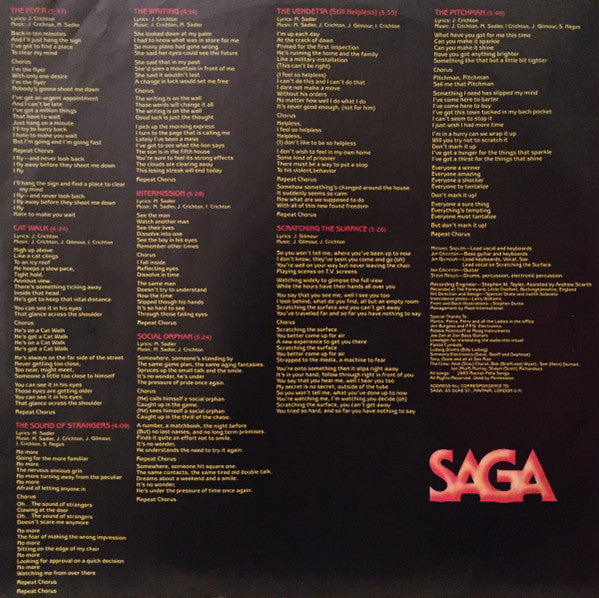 Saga (3) : Heads Or Tales (LP, Album)