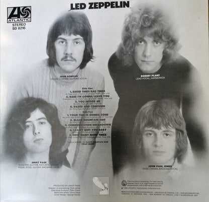 Led Zeppelin : Led Zeppelin (LP, Album, RE)